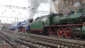 TRANS-Siberian Express Отправление туристического поезда "Золотой Орел" с Казанского вокзала