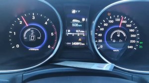 Расход, скорость и обороты санта фе 3 2.2 дизель