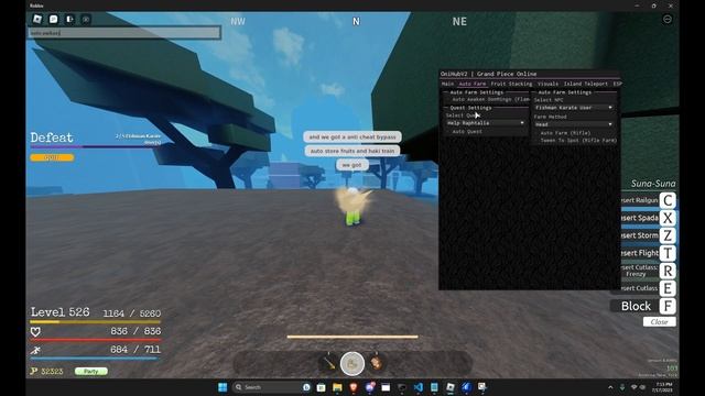 Grand Piece Online Best Roblox Script (Paid Access) God Mode | Insta Destroy Factory And More!!! смотреть онлайн