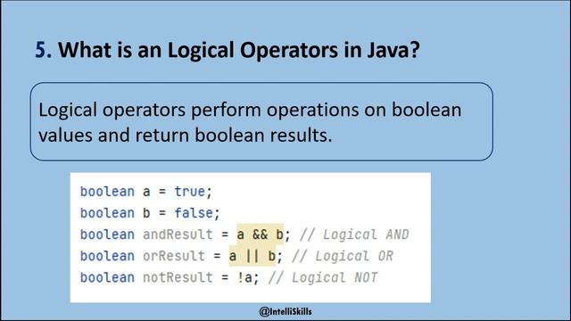 #15 Java Operators Interview Questions: Ace Your Java Interview with These Questions