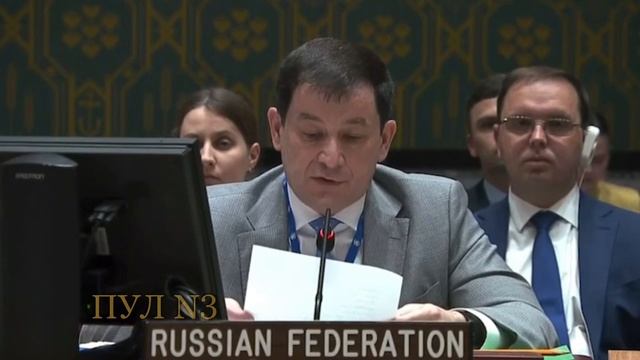 Заместитель постпреда России при ООН Дмитрий Полянский.