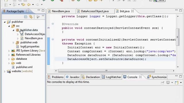 Java Web Programming with Eclipse: Data Access Objects смотреть онлайн