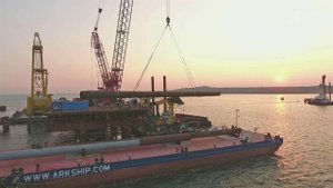 Начался один из самых сложных этапов строительства Крымского моста