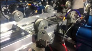 Автоматический станок для производства лестниц из алюминиевого сплава | Ladder making machine
