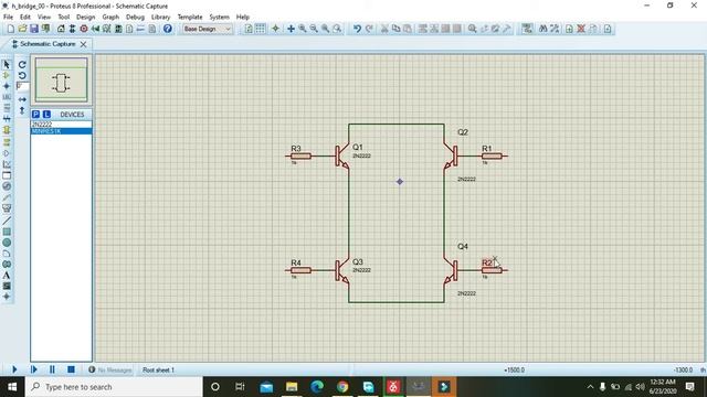 How to make an H bridge in proteus | simulation of an h bridge in proteus смотреть онлайн