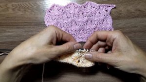 Очаровательный узор спицами! Мастер класс узора спицами "Трилистник"/  Master class pattern knittin