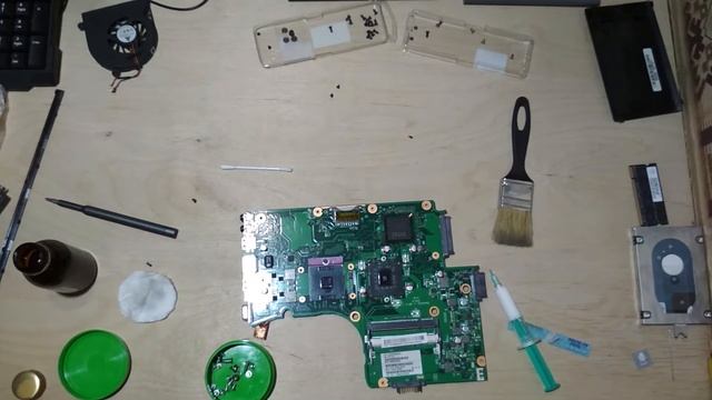Перегревается ноутбук TOSHIBA