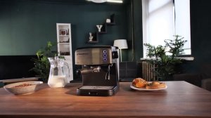 Видеообзор кофемашины рожкового типа MAUNFELD MF-734BK