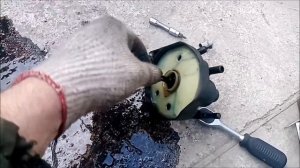 PEUGEOT 408 Замена топливного фильтра//Replacing the fuel filter