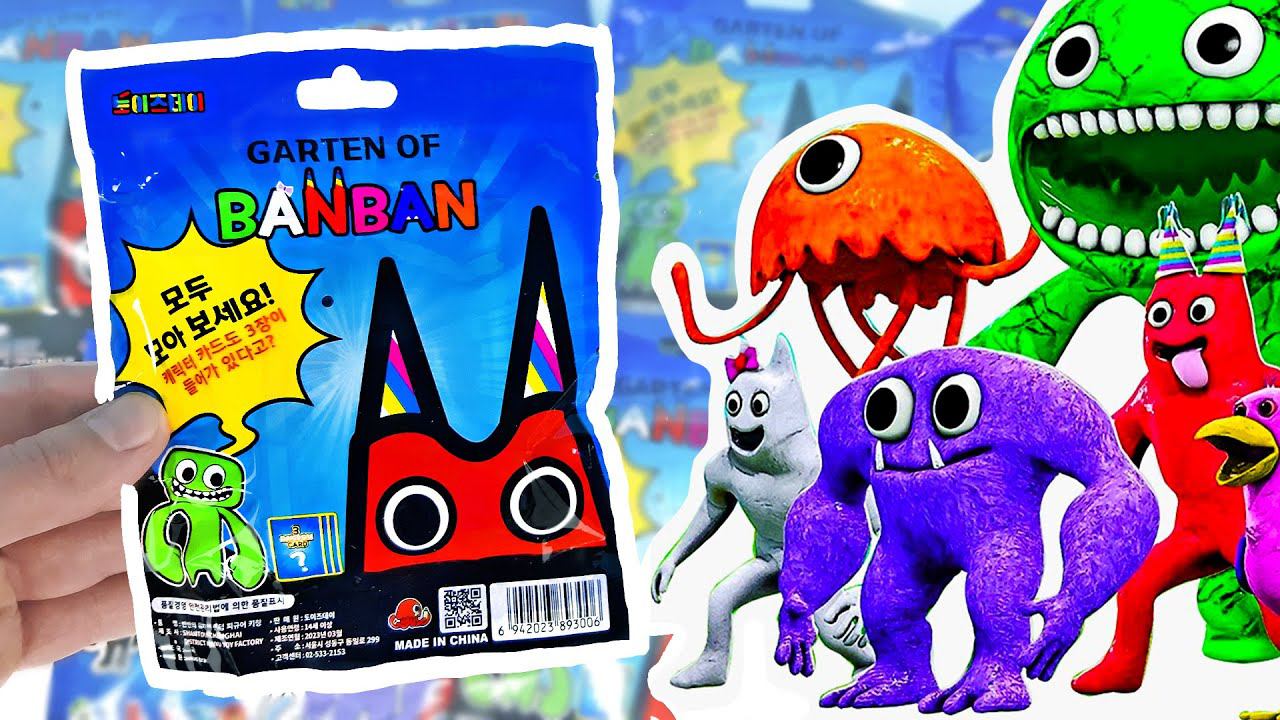 КИТАЙСКИЕ СЮРПРИЗЫ В ПАКЕТИКАХ GARTEN OF BANBAN 2023! Игрушки МОНСТРЫ, мультик, игра ДЕТСАД БАНБАНА