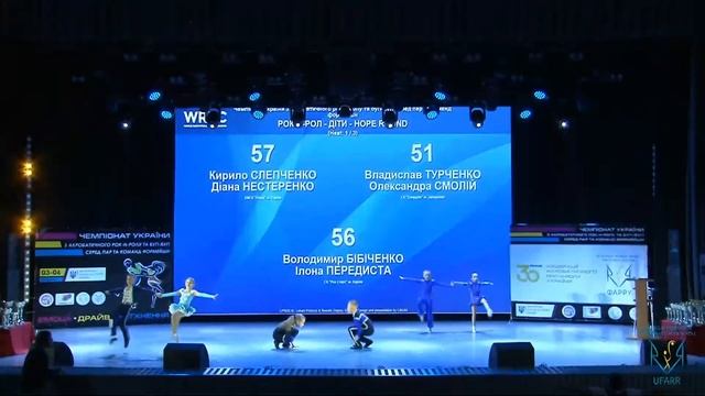 Кирилл - Диана, Hope Round, Дети, Харьков, акробатический рок-н-ролл 2021-12-04