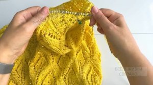 ?МАСТЕР КЛАСС! ЛЕТНИЙ ТОП по мотивам от Кучинелли (Brunello Cucinelli)  (Спицами).