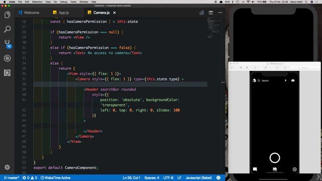 #2 Snapchat Camera UI | React Native Layout Series | Expo and Native Base смотреть онлайн