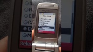 Sony Ericsson Z600 preloaded ringtones