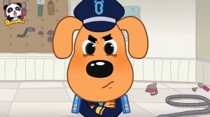 Don't Throw Things Out of Window | Safety Cartoon | Kids Cartoon | Sheriff Labrador | BabyBus