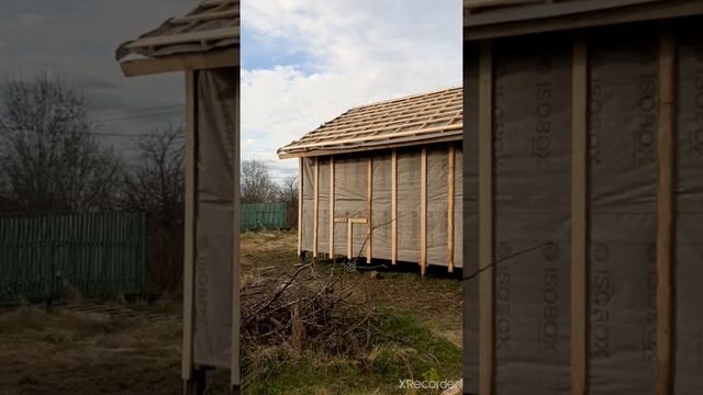 4.дача.обшиваем ветрогидро дифузионной мембраной каркас.вдвоём за один день. смотреть онлайн