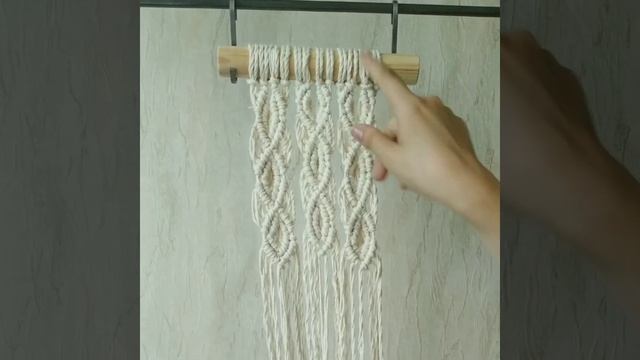 МК кашпо для цветов в технике макраме