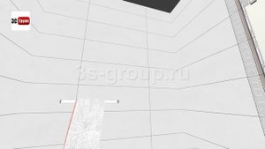 Плитка «Безана» Керама Марацци в интерьере | 3D-вариант раскладки в ванной