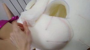 Ростовая кукла кот основа головы из поролона 3 см как сделать