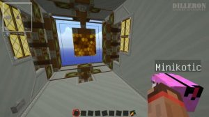 ч.10 Баги и механизмы Minecraft - 5х5 Ворота на поршнях