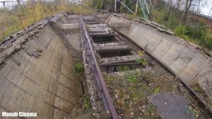 1 из 7 Заброшенный завод железнодорожные пути и склад сыпучих материалов