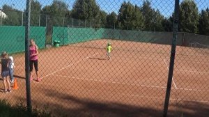Покупки в "Персее". Отбор в теннисную школу