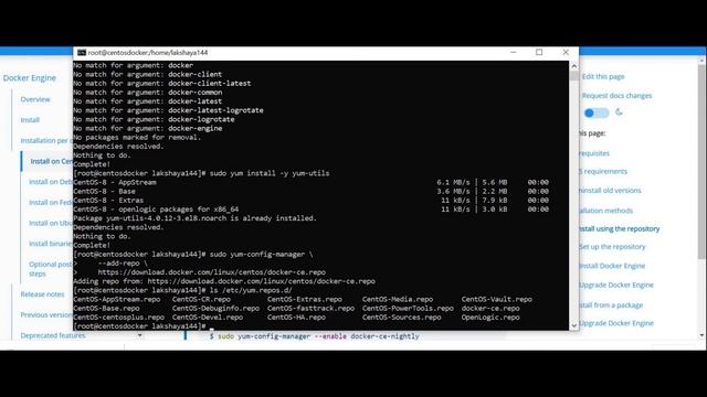 How to install Docker on CentOS Machine смотреть онлайн