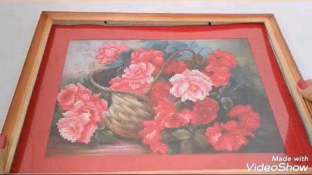 Как оформить алмазную вышивку, быстро и дёшево. смотреть онлайн