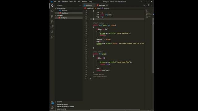 Stacks Implementation in Java | Data Structures | DSA | Computer | Class 11  & 12 | 2021