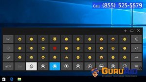 How to Get Emojis on Windows® 10 Touch Keyboard - GuruAid