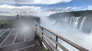 4k Walking Iguazú Falls The most beautiful waterfalls Las Cataratas del Iguazú Garganta del Diablo