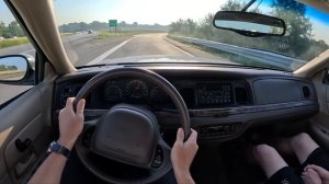1999 Ford Crown Victoria LX (25k miles) - POV Driving Impressions