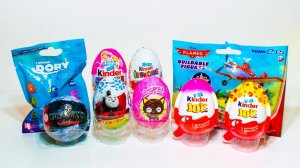 СНС #19 Киндер Сюрприз Принцессы Диснея Хэлло Китти Самолеты Дисней В Поисках Дори World of Tanks