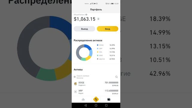 Эксперимент по криптовалютам. Результат 4 недели. смотреть онлайн