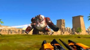 СРАЖАЕМСЯ С     последним боссом игры Сириус Сэм 3