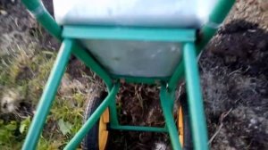 Тачка садовая. Обзор. Недостатки.