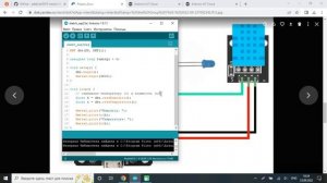 NodeMCU + Arduino IoT Cloud #3: Вывод данных с датчика DHT11, измеряющего температуру и влажность.