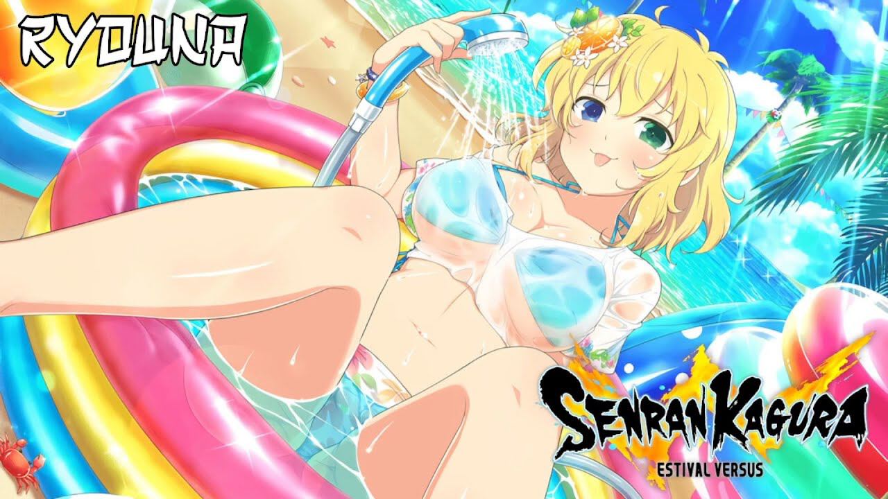 Senran Kagura Estival Versus - Рёна в купальнике (PC) 18+ смотреть онлайн