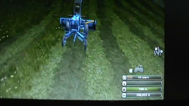 Farming simulator 2013. Уборка травы смотреть онлайн
