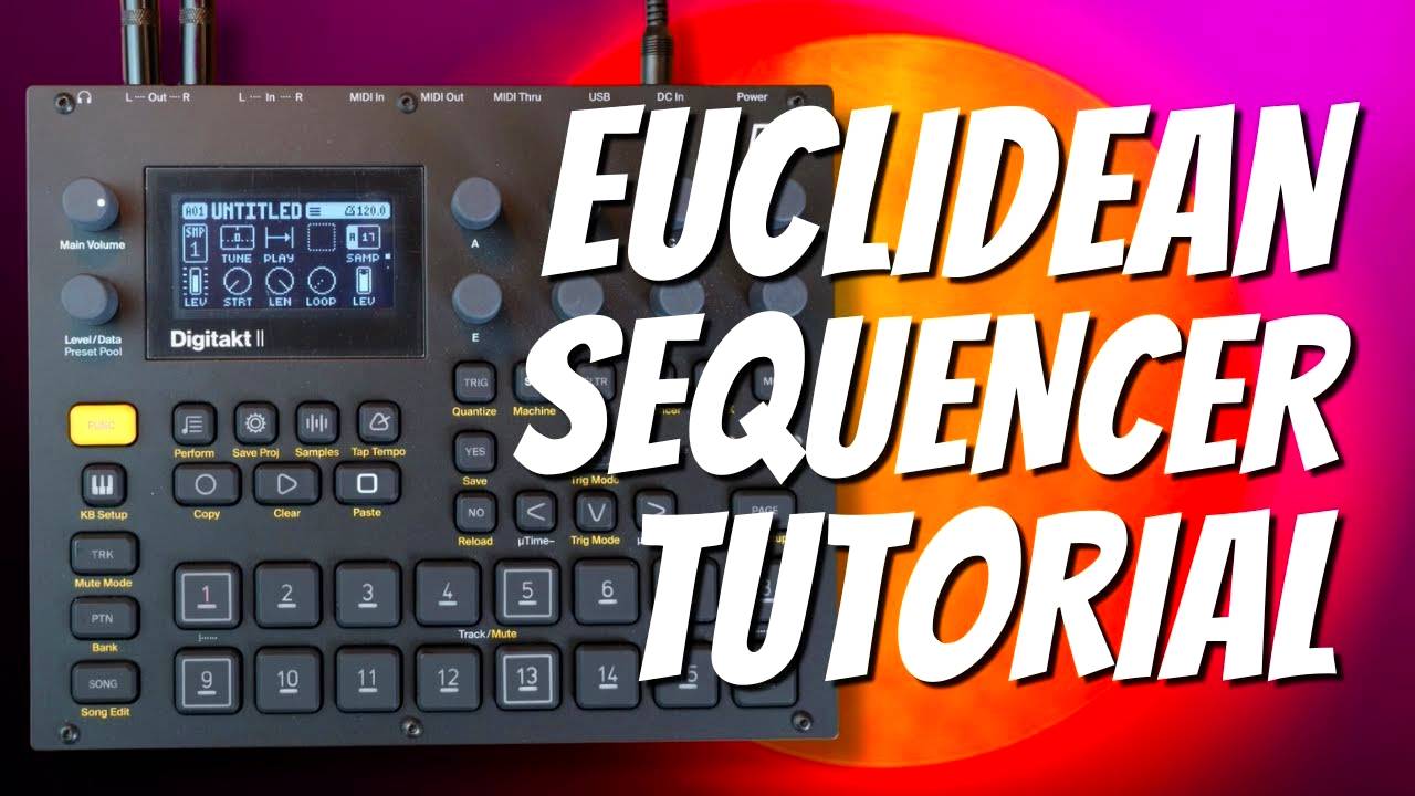 Elektron Digitakt II Euclidean Sequencer