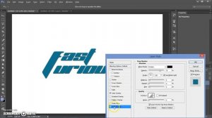 Motion Blur effect on a text in photoshop CC