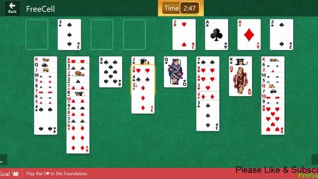 Microsoft Solitaire Collection | Card Games | FreeCell | Daily Challenge 7 April 2017 смотреть онлайн