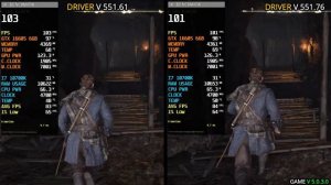 Nvidia Drivers | 551.61 vs 551.76 - Performance Comparison in 6 Games - GTX 1660 Super