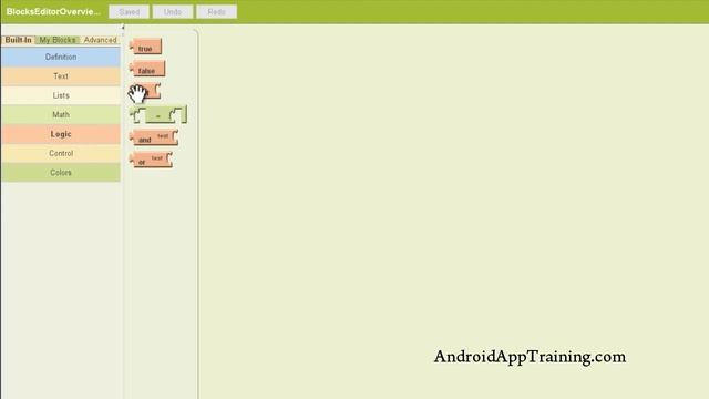App Inventor  Introduction to the Blocks Editor (Апп Инвентор. Введение - редактор блоков.) rus