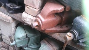 Моя коллекция -Тиски родом из СССР часть 2