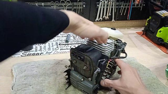 Ремонт бензопилы DAEWOO DACS 5218XT , SunGarden Beaver 3816 и не только ч.2 смотреть онлайн