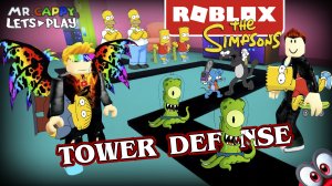 Roblox. The Simpsons Tower Defense. Mr.Cappy