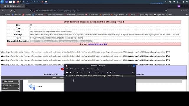 2. SQL Injection - Find Vurnebility SQLinjection In  Metasploitable2 | Tutorial Beginner