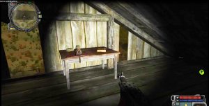 S.T.A.L.K.E.R.: Зов Припяти.Идем на лесопилку.Там на чердаке инструменты грубой работы.