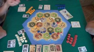 089 Колонизаторы 1/2 играем в настольную игру.